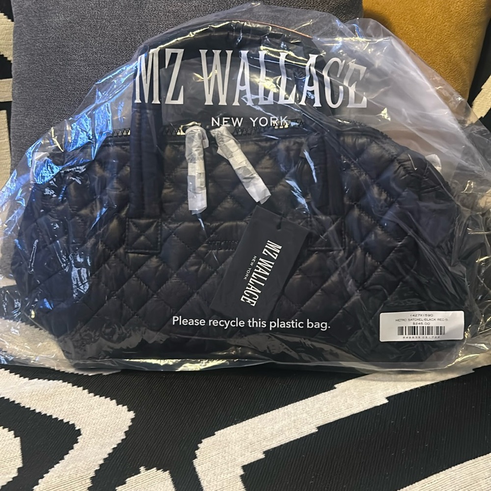 MZ WALLACE, METRO SATCHEL. BRAND NEW IN BAG.